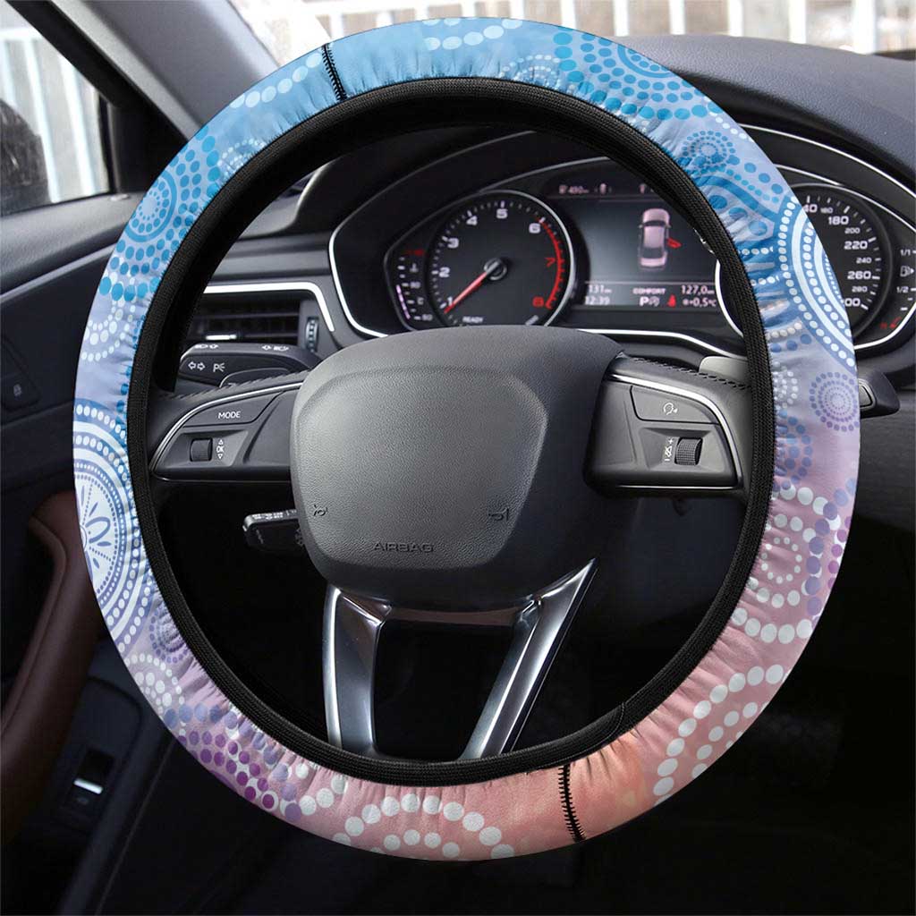 Australia NAIDOC Week 2026 50 Years Deadly Steering Wheel Cover Celestial Glows