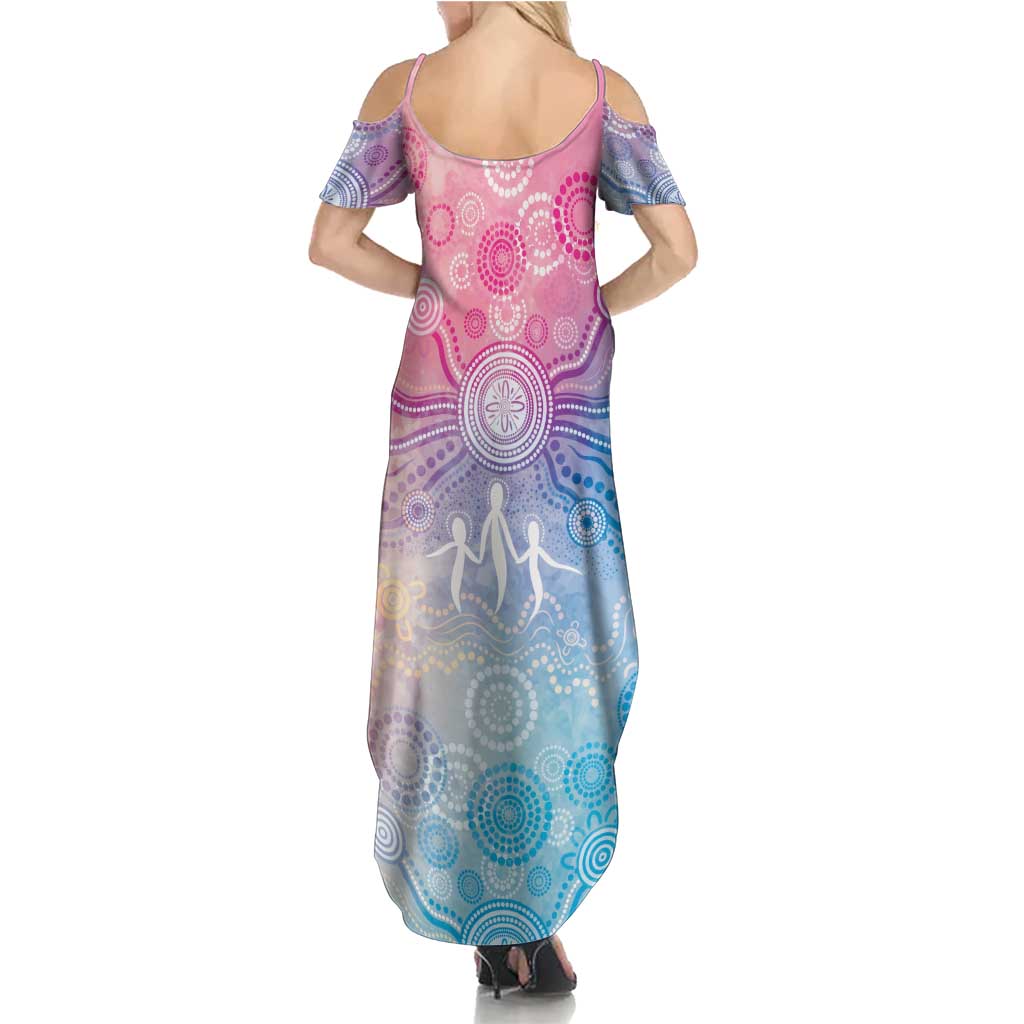 Australia NAIDOC Week 2026 50 Years Deadly Summer Maxi Dress Celestial Glows