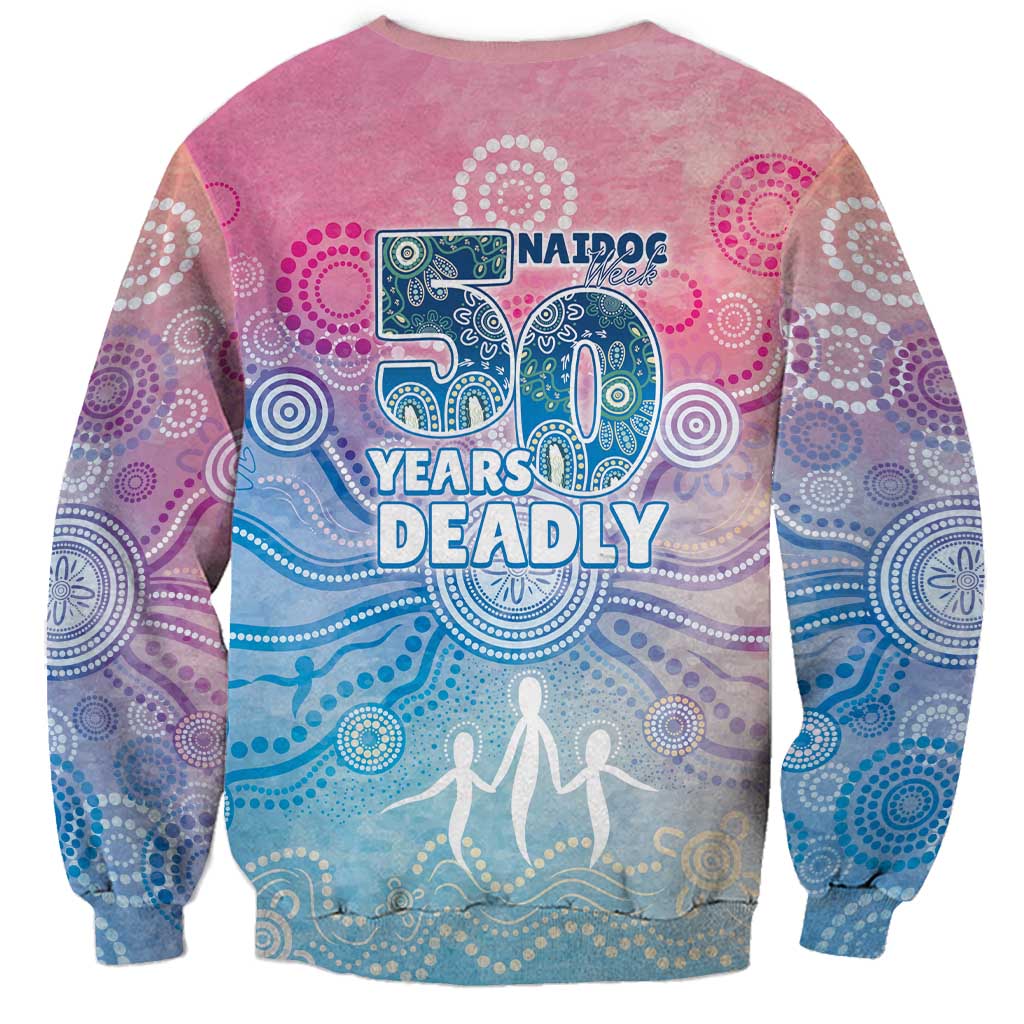 Australia NAIDOC Week 2026 50 Years Deadly Sweatshirt Celestial Glows