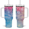 Australia NAIDOC Week 2026 50 Years Deadly Tumbler With Handle Celestial Glows
