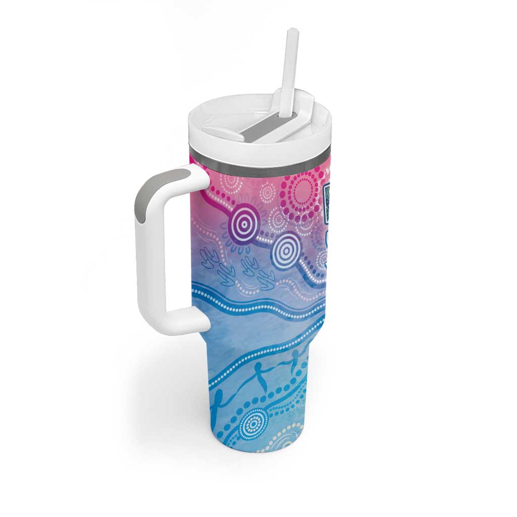 Australia NAIDOC Week 2026 50 Years Deadly Tumbler With Handle Celestial Glows