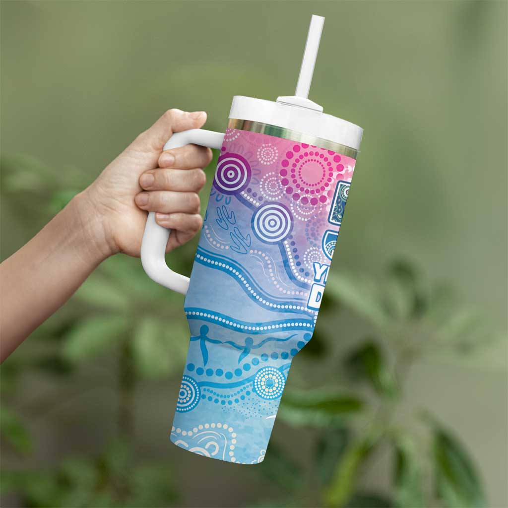 Australia NAIDOC Week 2026 50 Years Deadly Tumbler With Handle Celestial Glows