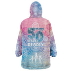 Australia NAIDOC Week 2026 50 Years Deadly Wearable Blanket Hoodie Celestial Glows