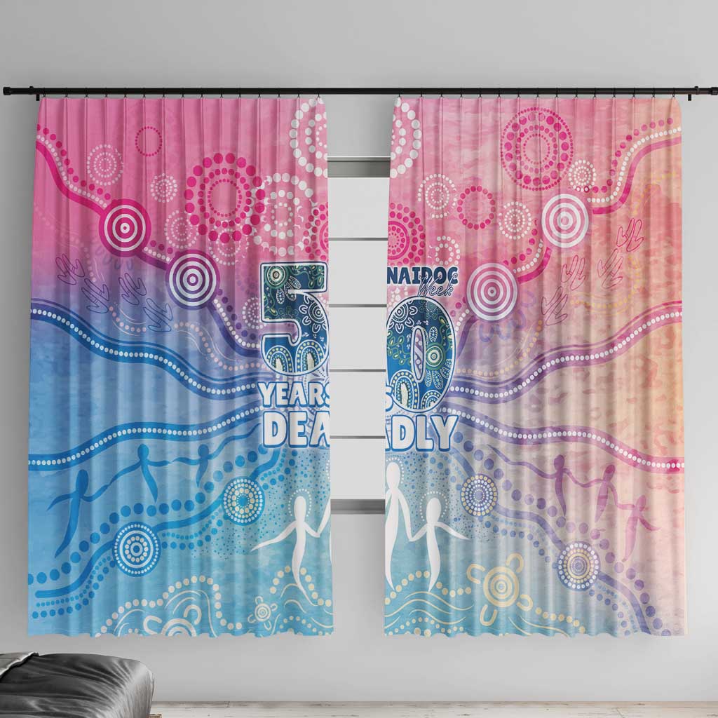 Australia NAIDOC Week 2026 50 Years Deadly Window Curtain Celestial Glows