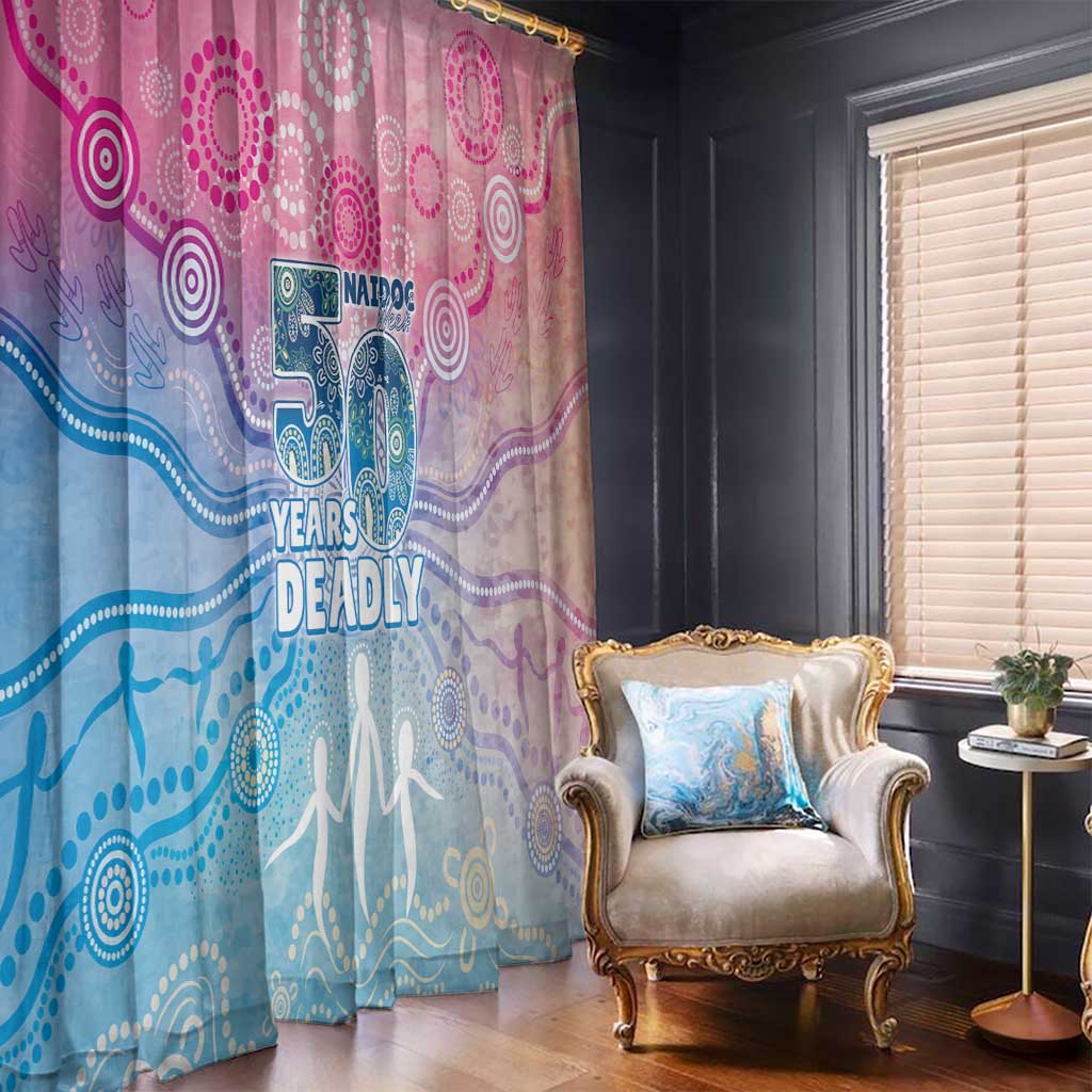 Australia NAIDOC Week 2026 50 Years Deadly Window Curtain Celestial Glows