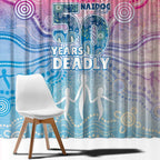 Australia NAIDOC Week 2026 50 Years Deadly Window Curtain Celestial Glows