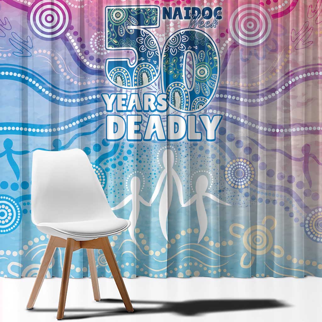 Australia NAIDOC Week 2026 50 Years Deadly Window Curtain Celestial Glows