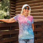 Australia NAIDOC Week 2026 50 Years Deadly Women Polo Shirt Celestial Glows