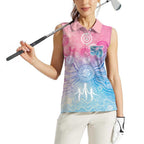 Australia NAIDOC Week 2026 50 Years Deadly Women Sleeveless Polo Shirt Celestial Glows