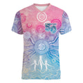 Australia NAIDOC Week 2026 50 Years Deadly Women V-Neck T-Shirt Celestial Glows