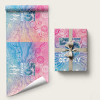 Australia NAIDOC Week 2026 50 Years Deadly Wrapping Paper Celestial Glows