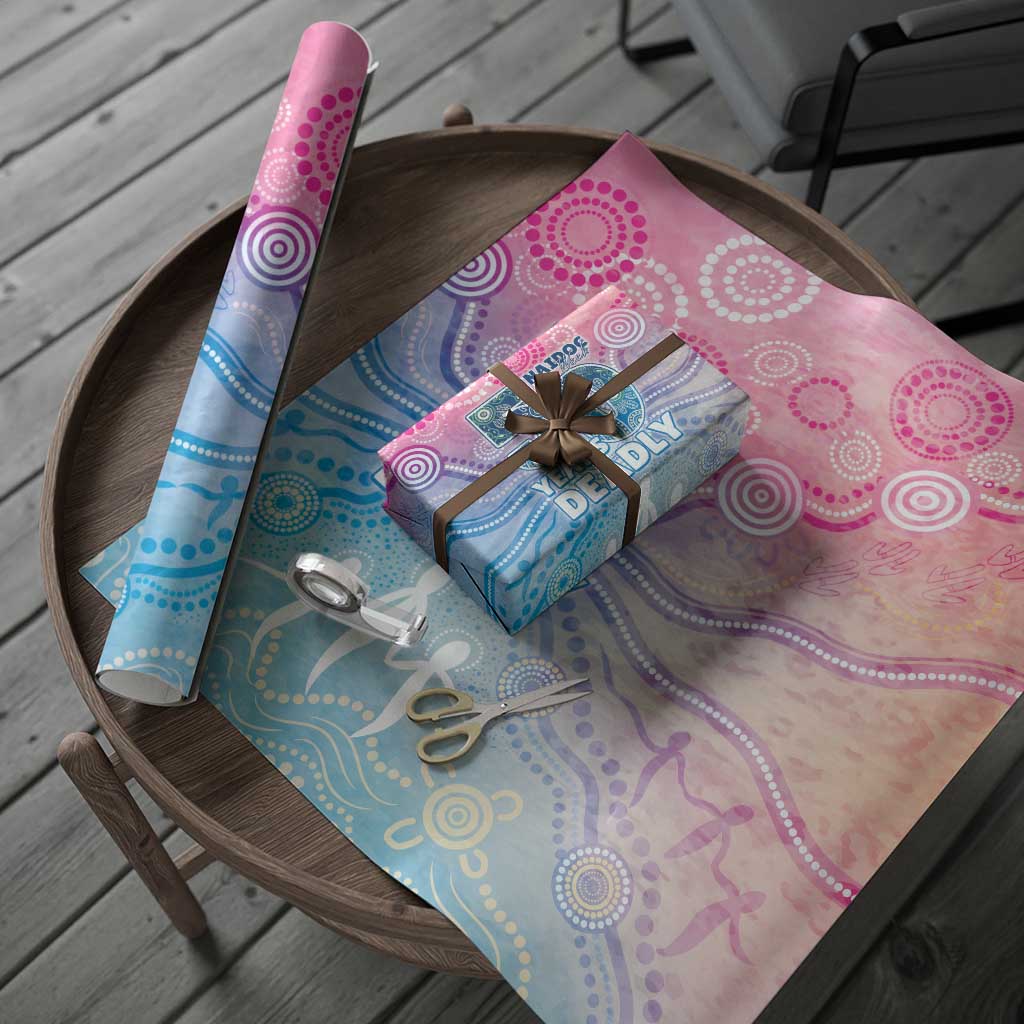 Australia NAIDOC Week 2026 50 Years Deadly Wrapping Paper Celestial Glows