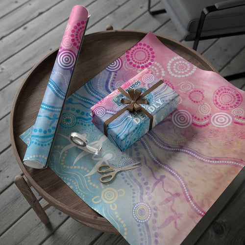 Australia NAIDOC Week 2026 50 Years Deadly Wrapping Paper Celestial Glows