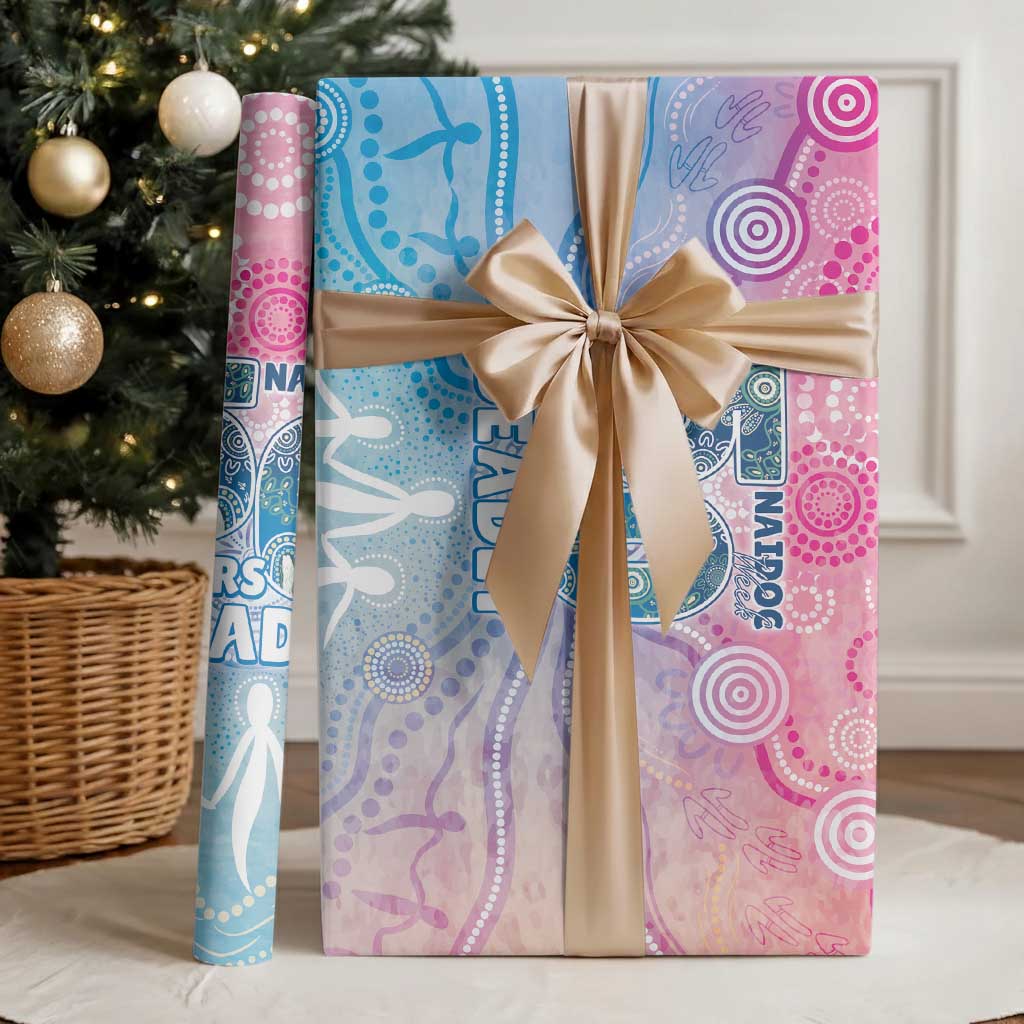 Australia NAIDOC Week 2026 50 Years Deadly Wrapping Paper Celestial Glows