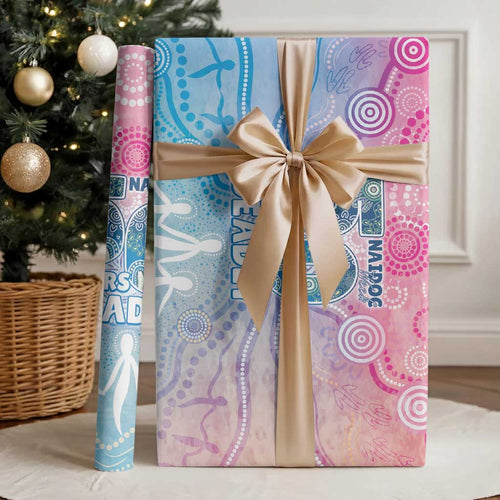 Australia NAIDOC Week 2026 50 Years Deadly Wrapping Paper Celestial Glows