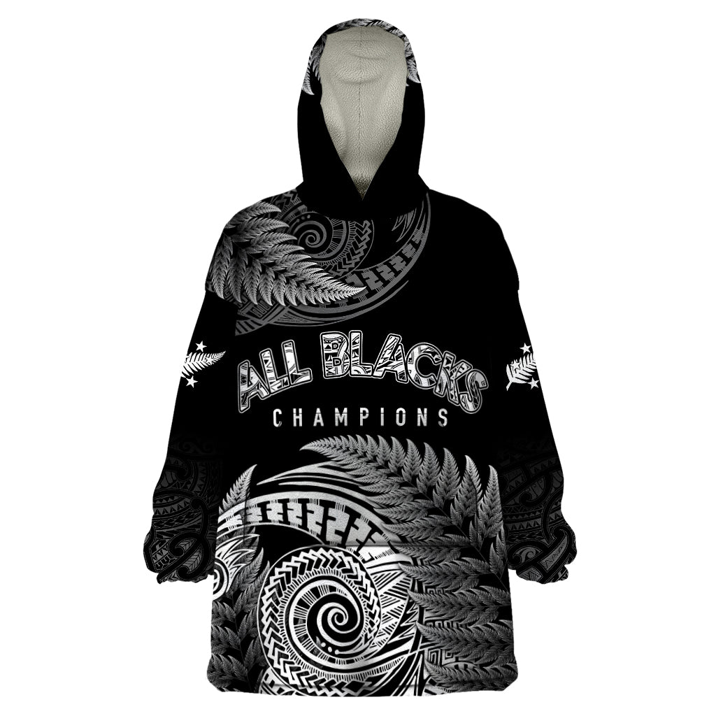 new-zealand-rugby-2023-wearable-blanket-hoodie-aotearoa-silver-ferns-champions