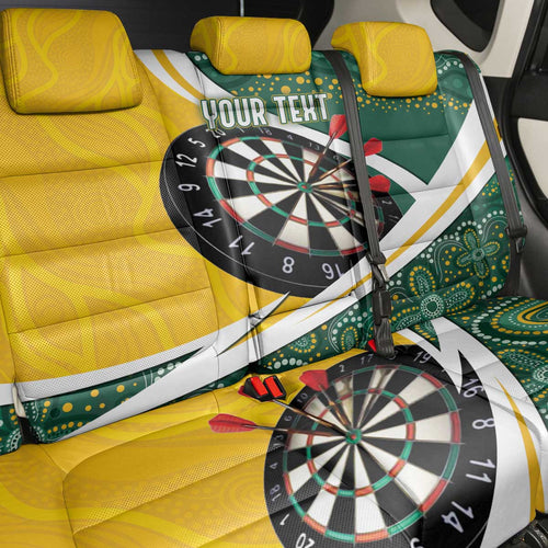 Australia Darts Personalized Back Car Seat Cover Aboriginal Special
