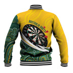 Australia Darts Personalized Baseball Jacket Aboriginal Special