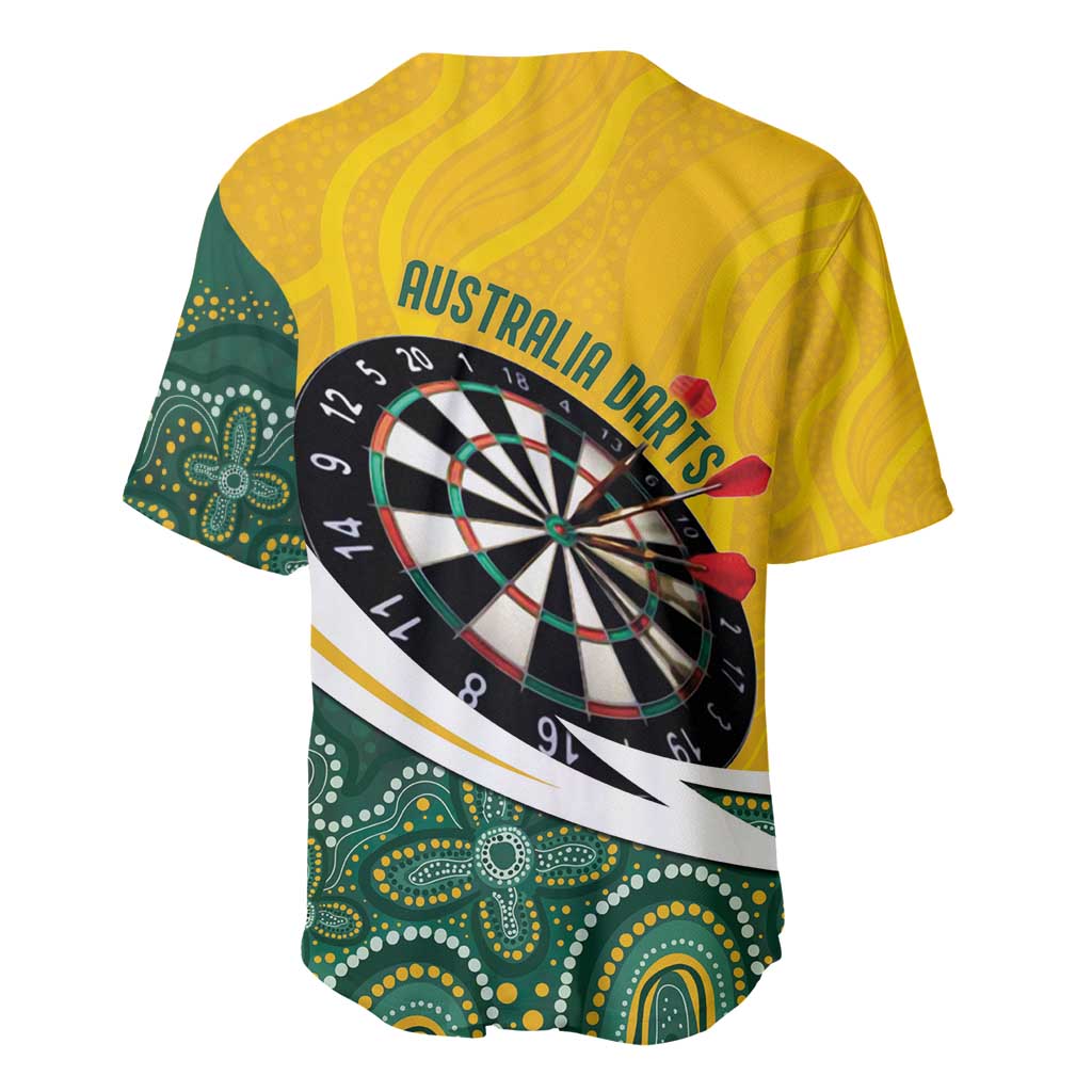 Australia Darts Personalized Baseball Jersey Aboriginal Special