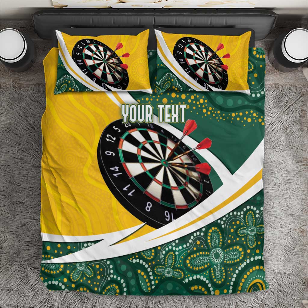 Australia Darts Personalized Bedding Set Aboriginal Special