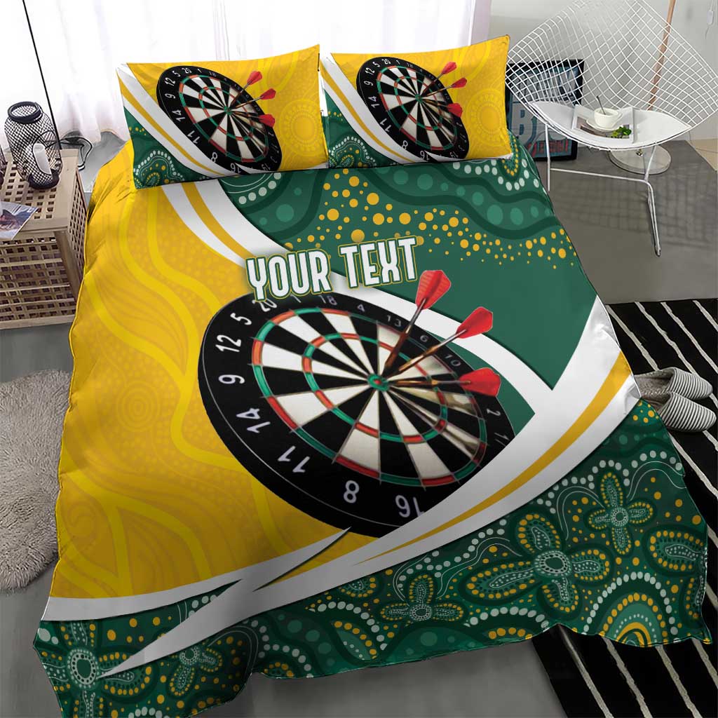 Australia Darts Personalized Bedding Set Aboriginal Special