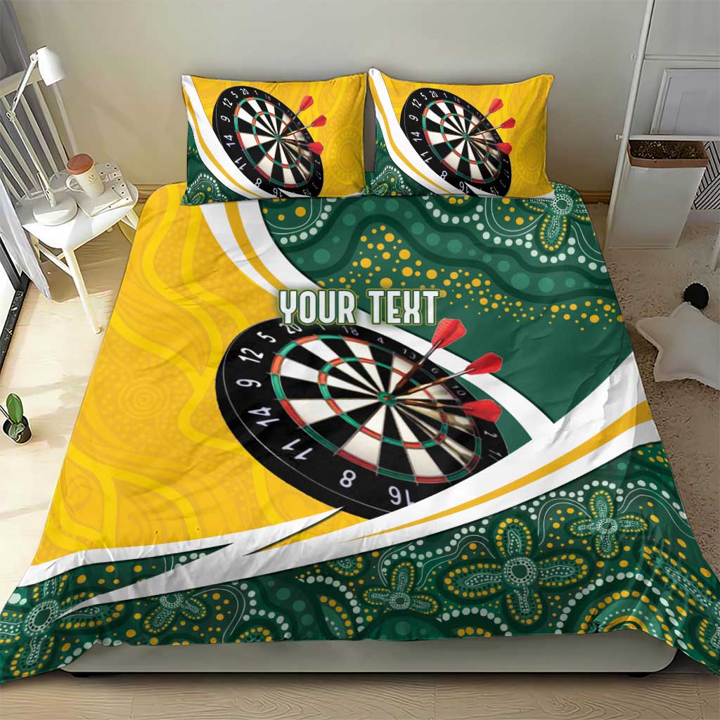 Australia Darts Personalized Bedding Set Aboriginal Special