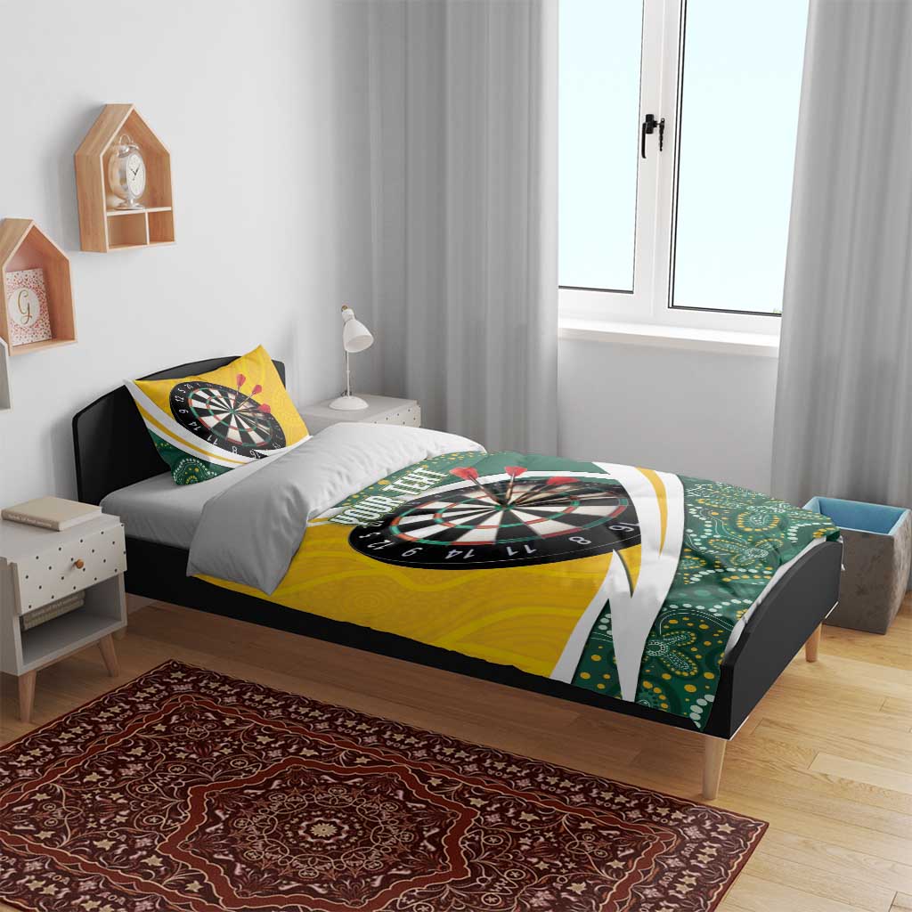Australia Darts Personalized Bedding Set Aboriginal Special
