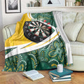 Australia Darts Personalized Blanket Aboriginal Special