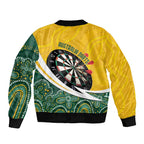 Australia Darts Personalized Bomber Jacket Aboriginal Special
