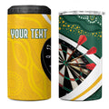 Australia Darts Personalized 4 in 1 Can Cooler Tumbler Aboriginal Special
