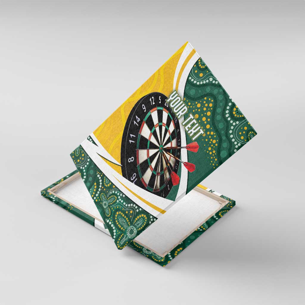 Australia Darts Personalized Canvas Wall Art Aboriginal Special