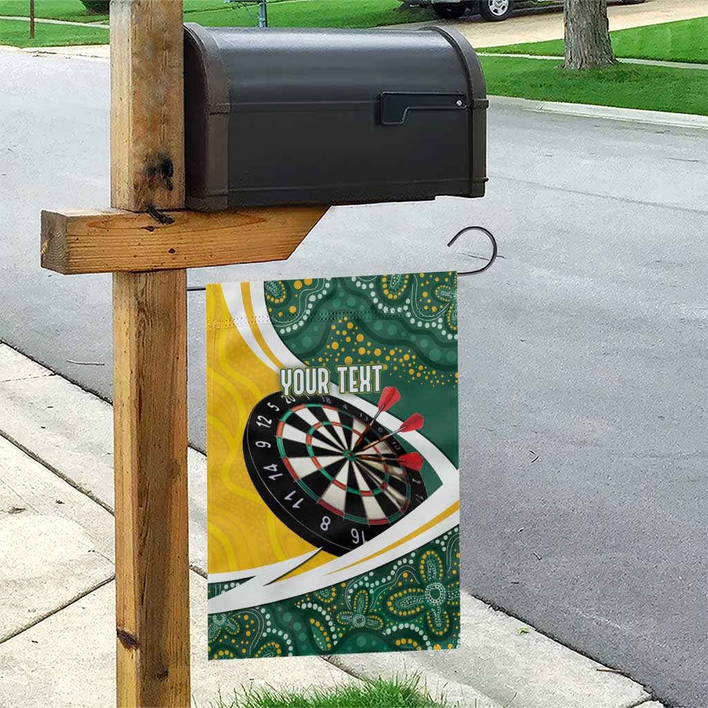 Australia Darts Personalized Garden Flag Aboriginal Special