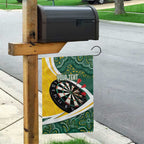 Australia Darts Personalized Garden Flag Aboriginal Special