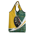 Australia Darts Personalized Grocery Bag Aboriginal Special