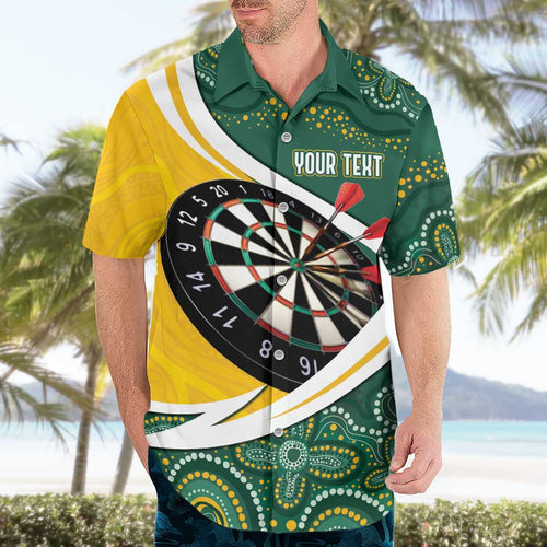 Australia Darts Personalized Hawaiian Shirt Aboriginal Special