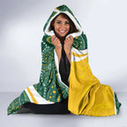 Australia Darts Personalized Hooded Blanket Aboriginal Special