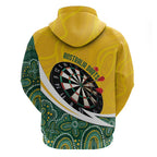 Australia Darts Personalized Hoodie Aboriginal Special