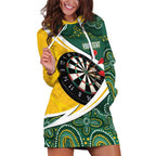 Australia Darts Personalized Hoodie Dress Aboriginal Special
