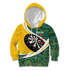 Australia Darts Personalized Kid Hoodie Aboriginal Special