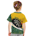 Australia Darts Personalized Kid T Shirt Aboriginal Special