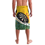 Australia Darts Personalized Lavalava Aboriginal Special