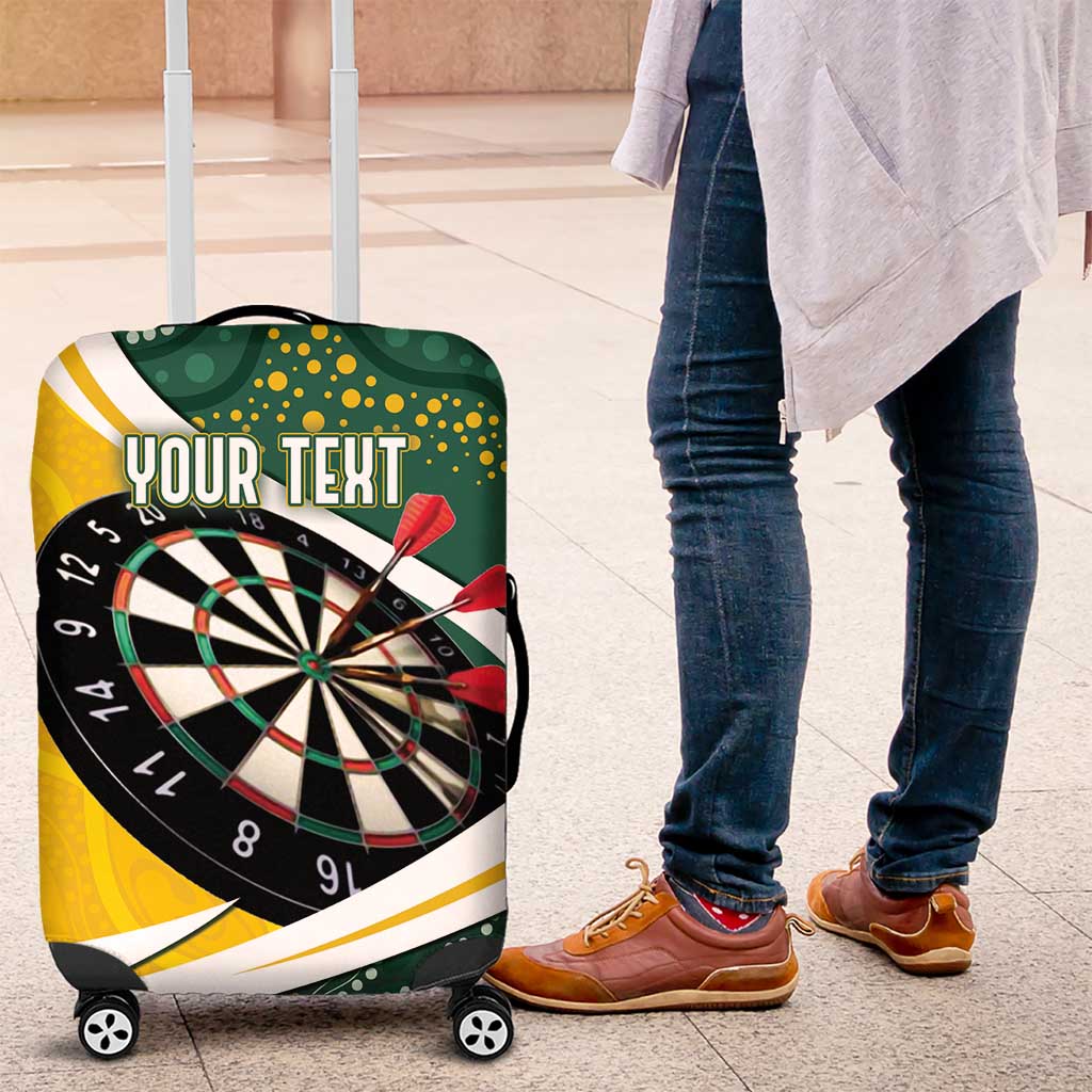 Australia Darts Personalized Luggage Cover Aboriginal Special