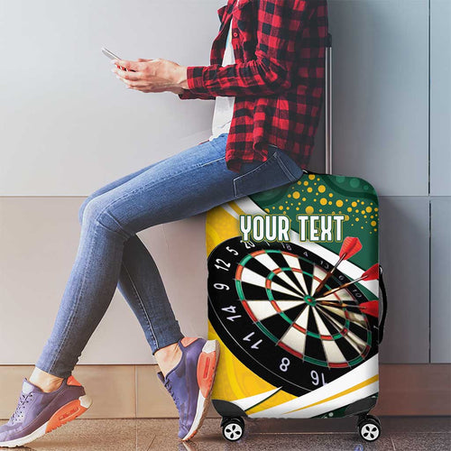 Australia Darts Personalized Luggage Cover Aboriginal Special