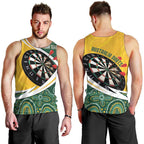 Australia Darts Personalized Men Tank Top Aboriginal Special