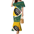 Australia Darts Personalized Mermaid Dress Aboriginal Special
