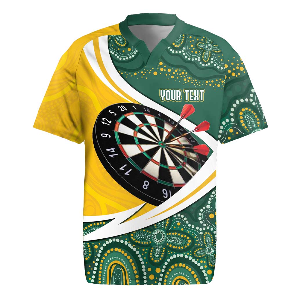 Australia Darts Personalized Rugby Jersey Aboriginal Special