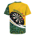 Australia Darts Personalized Rugby Jersey Aboriginal Special