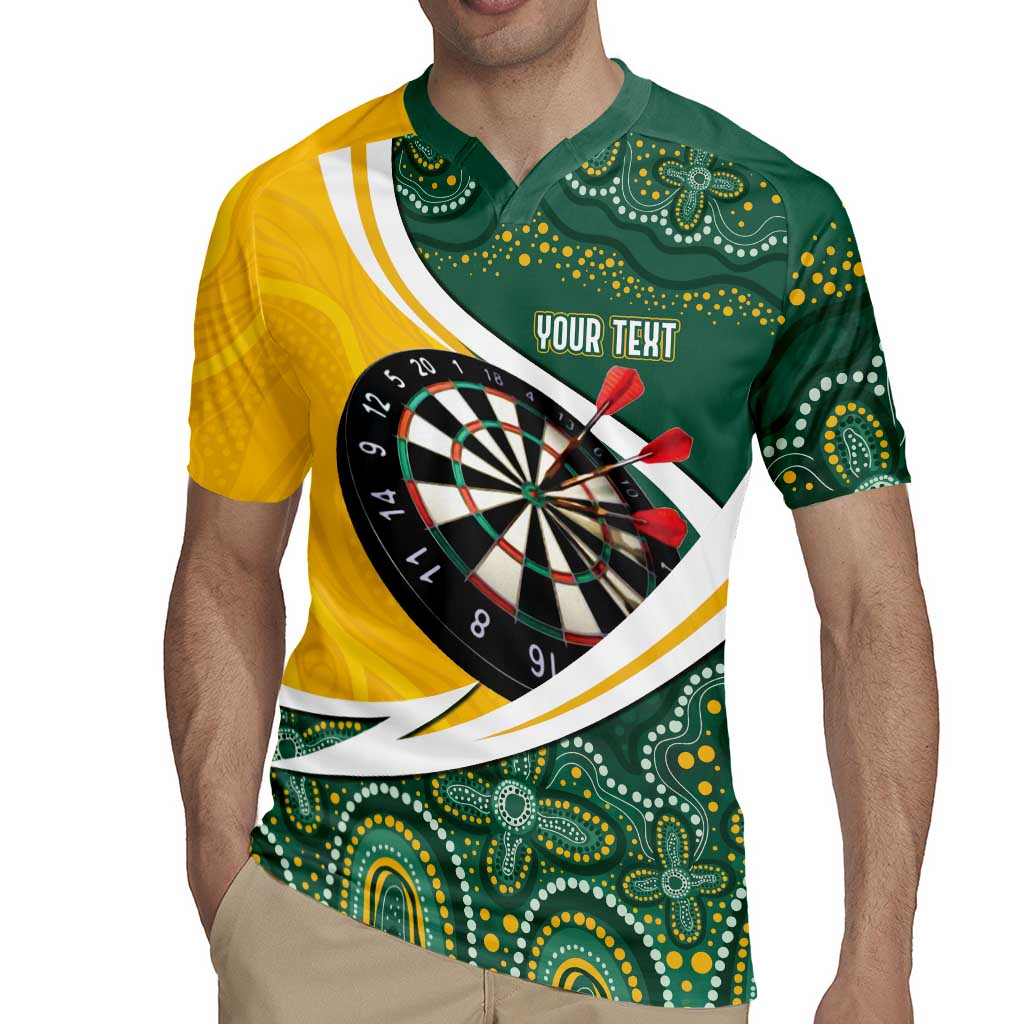 Australia Darts Personalized Rugby Jersey Aboriginal Special