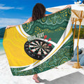 Australia Darts Personalized Sarong Aboriginal Special