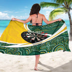 Australia Darts Personalized Sarong Aboriginal Special